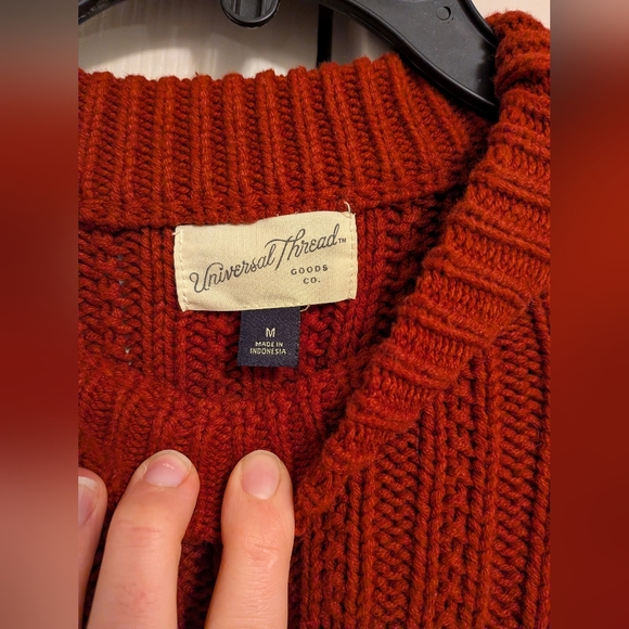 Universal Thread Rust Cowl Neck Sweater - Picture 4 of 6